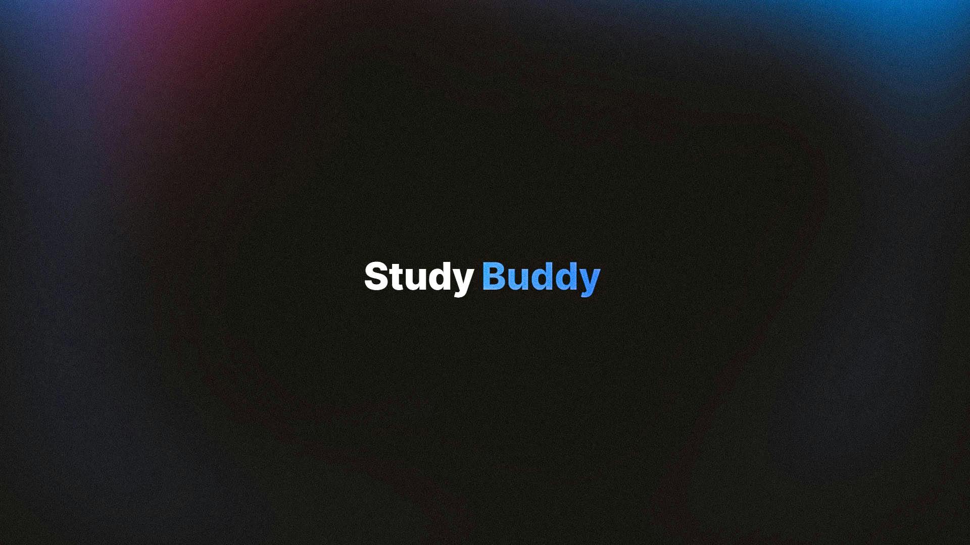 Study Buddy AI thumbnail